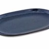 Oldenhof 1821 Ovale Serveerschaal ø 16 X 23 Cm Aardewerk Indigo Blauw -Serviesgoedwinkel Voor Thuis 01.757 3.557