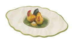 Oldenhof Schaal Voor 8 Eieren En 2 Salades 35 Cm Aardewerk