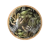 By Room Schaal Rond ø 25 Cm Mangohout Zebra In Jungle -Serviesgoedwinkel Voor Thuis 17286 png 1