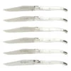 Laguiole En Aubrac Steakmes 11,5 Cm Acryl Wit 6 Stuks 1 Laguiole En Aubrac Steakmes 11,5 Cm Acryl Wit 6 Stuks -Serviesgoedwinkel Voor Thuis 2107 51001 1