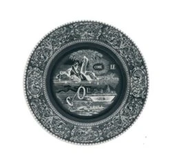 Gien Rebus Dessertbord ø 22 Cm Keramiek Groen