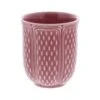 Gien Pont Aux Choux Theebeker 27 Cl Keramiek Donker Roze