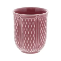 Gien Pont Aux Choux Theebeker 27 Cl Keramiek Donker Roze