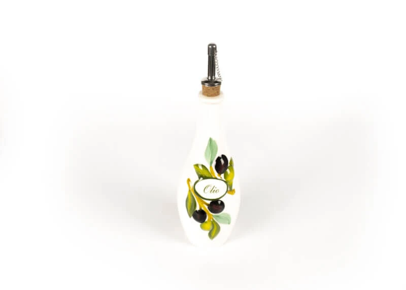 Oldenhof Olijfoliefles Met Olijven 500 Ml Aardewerk Wit 3 Oldenhof Olijfoliefles Met Olijven 500 Ml Aardewerk Wit