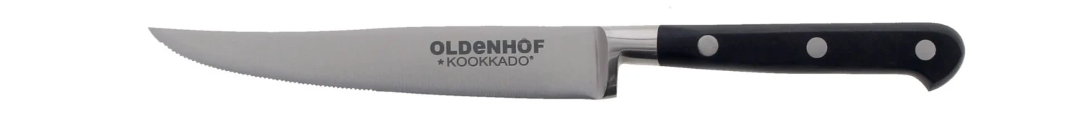 Oldenhof Sabatier Steakmes Kartel 13 Cm Messenstaal 3 Oldenhof Sabatier Steakmes Kartel 13 Cm Messenstaal