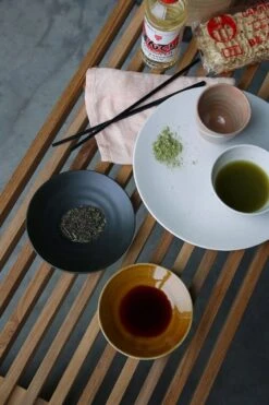 HK Living ACE6978 Kyoto Dinerbord ø 27,5 Cm Aardewerk Wit -Serviesgoedwinkel Voor Thuis 26