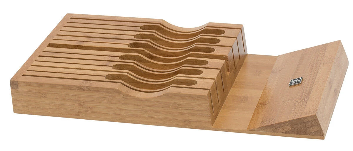 Zwilling Messenopbergsysteem 43 X 23 Cm Bamboe 3 Zwilling Messenopbergsysteem 43 X 23 Cm Bamboe