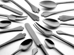 Serax Merci Mix 1-2-3 Tafelvork Antraciet Stone Wash 3 Stuks -Serviesgoedwinkel Voor Thuis b0718307bs106 1 3