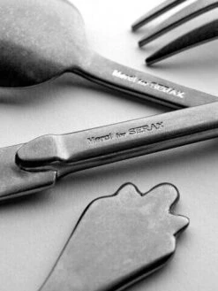 Serax Merci Mix 1-2-3 Dessertmes Antraciet Stone Wash 3 Stuks -Serviesgoedwinkel Voor Thuis b0718307bs108 1