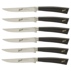 Berkel Elegance Steakmessenset Zwart 6 Stuks -Serviesgoedwinkel Voor Thuis berkel elegance steakmessenset zwart 6 stuks 1