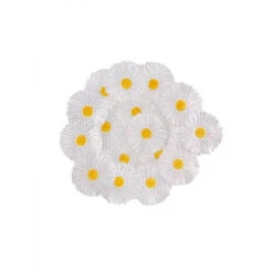 Bordallo Madeliefje Schaal ø 41 Cm Aardewerk Wit