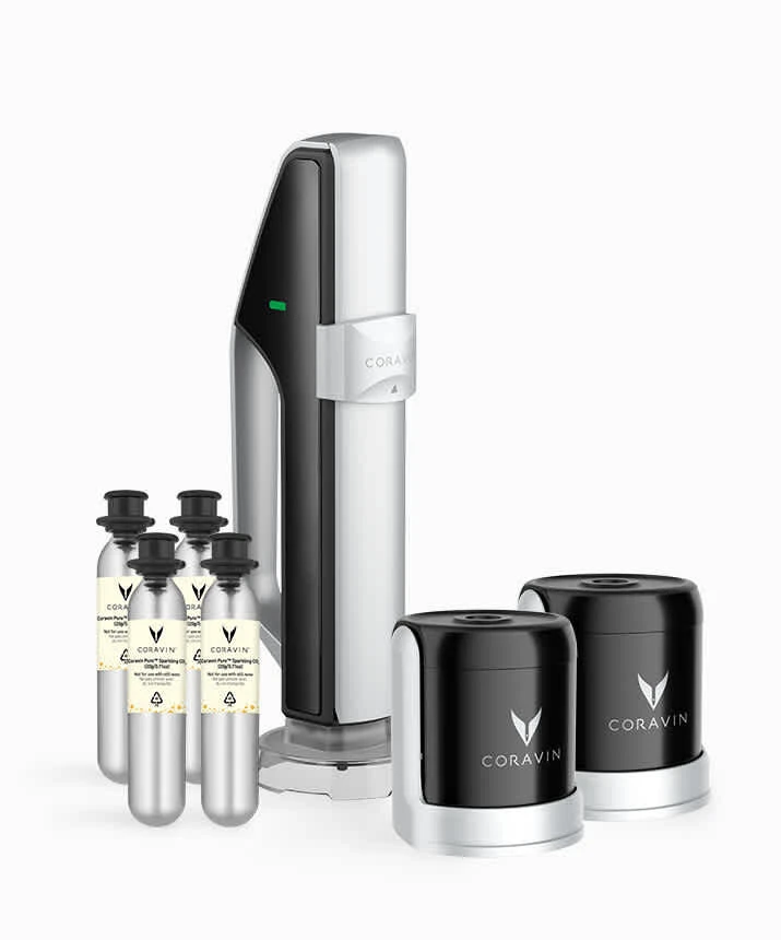 Coravin Sparkling Wijnbewaarsysteem Zwart 3 Coravin Sparkling Wijnbewaarsysteem Zwart