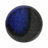 HK Living 70's ACE6735 Dessertbord ø 17,5 Cm Aardewerk Cobalt/blue -Serviesgoedwinkel Voor Thuis hk living dessert bord kobalt zwart keramiek kyoto