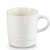 Le Creuset Holly Collectie Mok 200 Ml Aardewerk Katoenwit -Serviesgoedwinkel Voor Thuis lc 20200529 zs ps fs 60303204311511 001