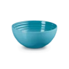 Le Creuset Saladeschaal 2,2 Liter ø 24 Cm Aardewerk Caribbean Blue -Serviesgoedwinkel Voor Thuis lc 20201111 zs ps fs 70158331700099 001