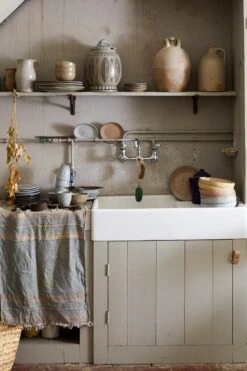 HK Living ACE7034 Gradient Side Plate ø 22,5 Cm Crèmekleurig 2 Stuks -Serviesgoedwinkel Voor Thuis lr pi18 01