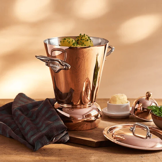 Mauviel M'30 Wijnkoelerstandaard 83 Cm Koper 4 Mauviel M'30 Wijnkoelerstandaard 83 Cm Koper - Afbeelding 2