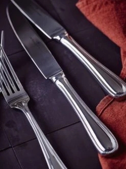 Keltum Perlé Bestekcassette 6-persoons Rvs 40-delig -Serviesgoedwinkel Voor Thuis perle403