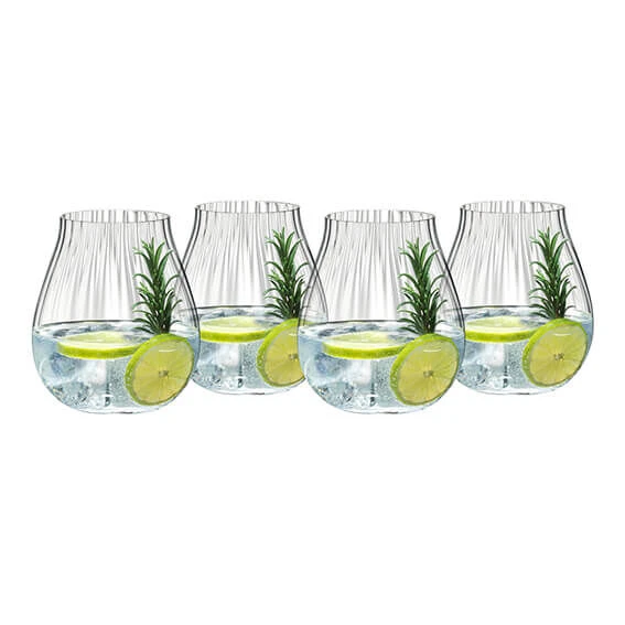 Riedel Optical 'O' Gin Set 760 Ml Kristalglas 4 Stuks 4 Riedel Optical 'O' Gin Set 760 Ml Kristalglas 4 Stuks - Afbeelding 2