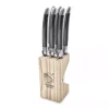 Laguiole Style De Vie Premium Line Steakmessen Zwart 6 Stuks -Serviesgoedwinkel Voor Thuis steak zwart 1