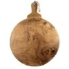 Bowls And Dishes Pure Teak Wood Serveerplank Met Handvat ø 40 Cm -Serviesgoedwinkel Voor Thuis tw1240