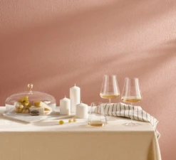 Nude Stem Zero Volcano Witte Wijnglas 700 Ml Kristalglas -Serviesgoedwinkel Voor Thuis volcano wit 3